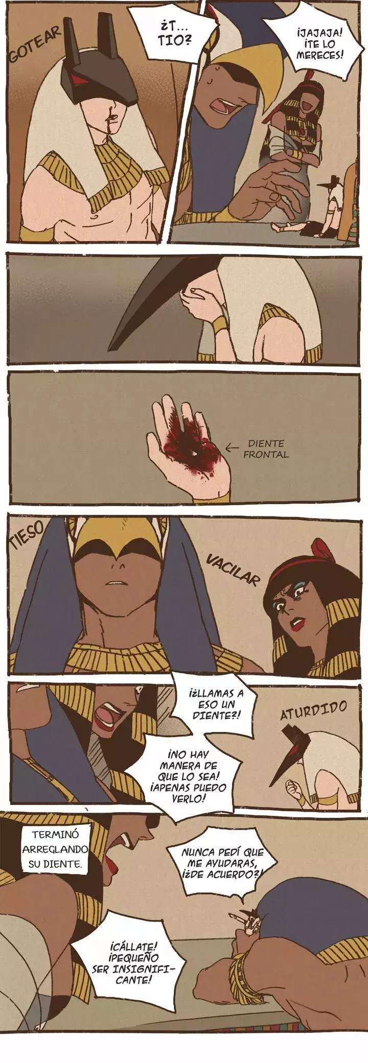 Dioses de Egipto capítulo 75, página 7