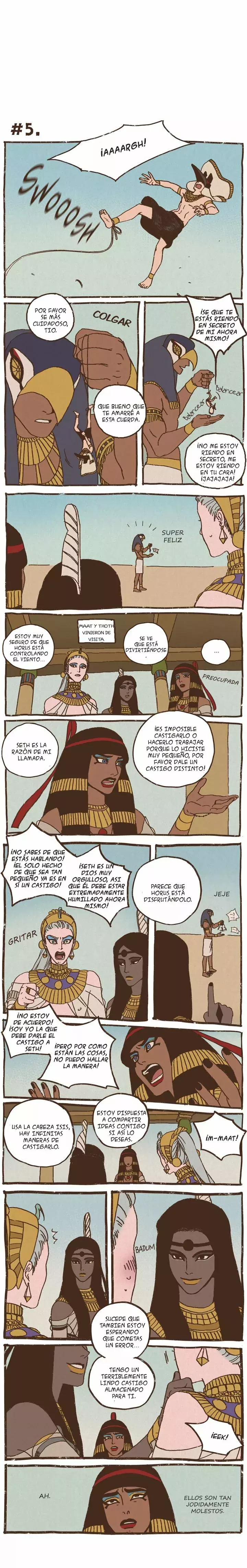Dioses de Egipto capítulo 75, página 8