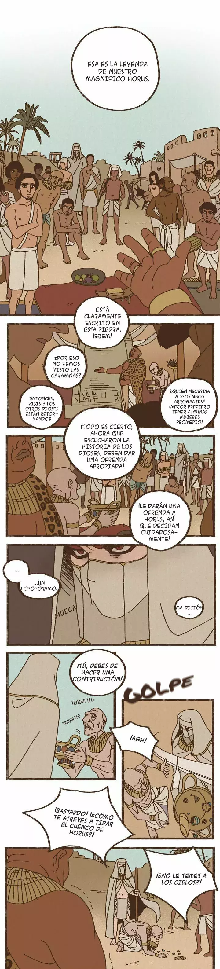 Dioses de Egipto capítulo 76, página 7