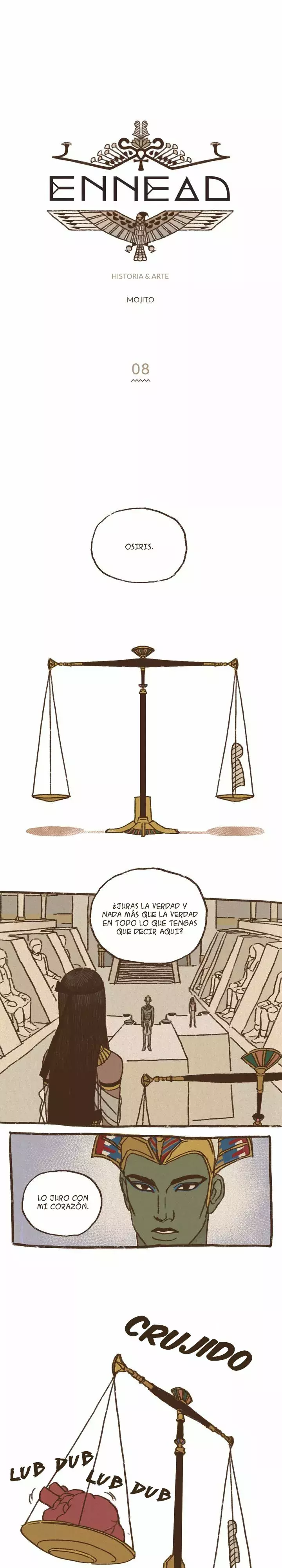 Dioses de Egipto capítulo 8, página 1