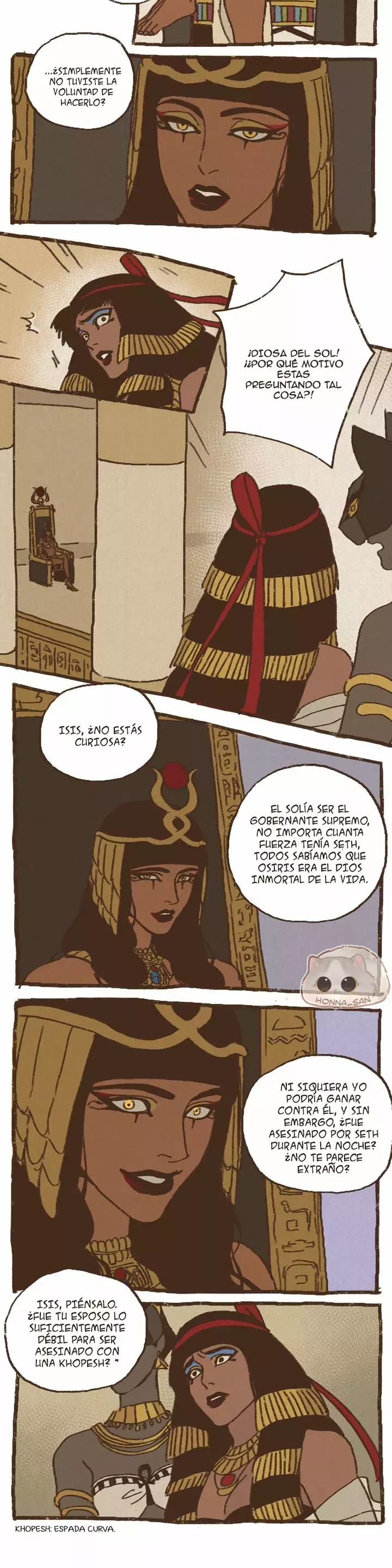 Dioses de Egipto capítulo 8, página 6