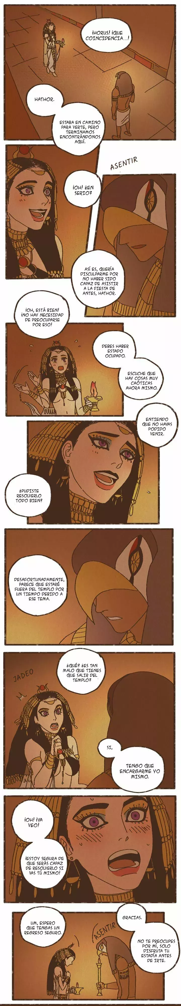 Dioses de Egipto capítulo 82, página 8