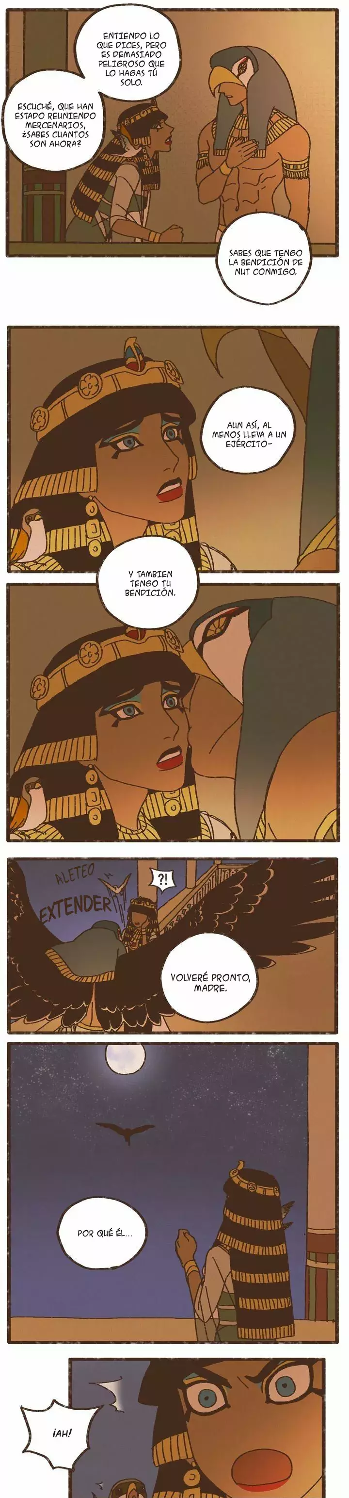 Dioses de Egipto capítulo 83, página 3