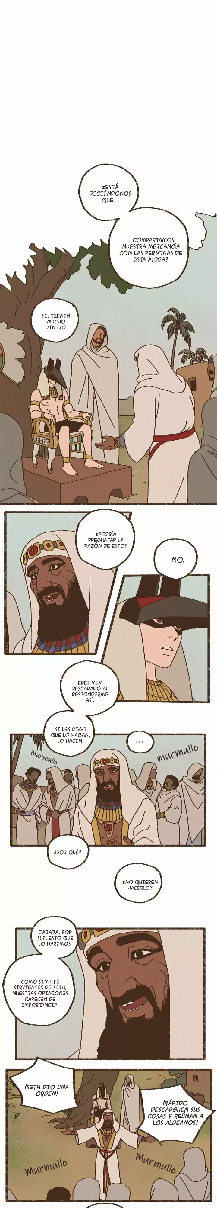 Dioses de Egipto capítulo 85, página 3