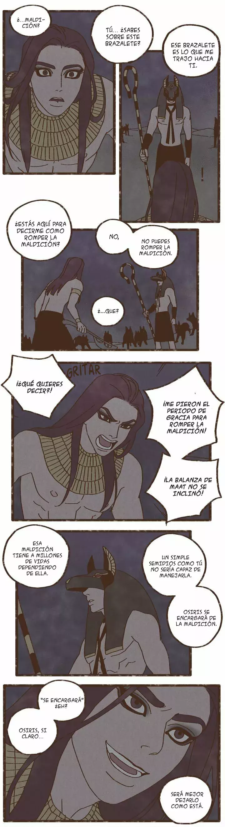 Dioses de Egipto capítulo 87, página 7