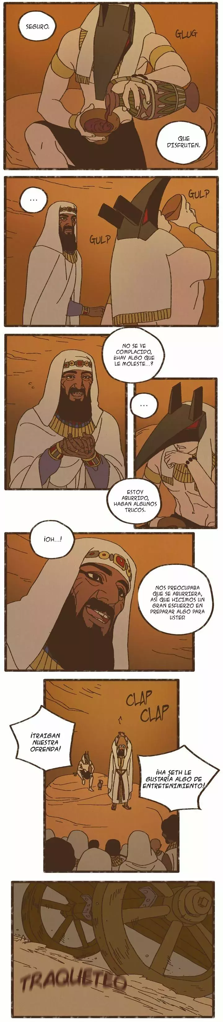 Dioses de Egipto capítulo 90, página 5