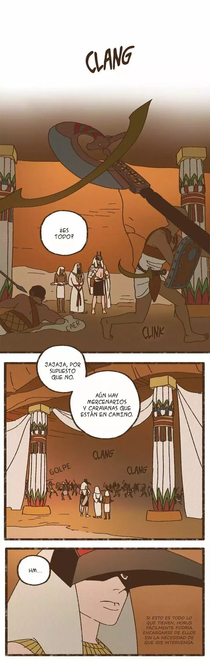 Dioses de Egipto capítulo 92, página 4