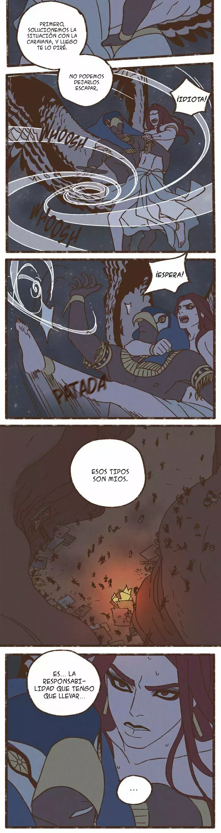 Dioses de Egipto capítulo 99, página 4