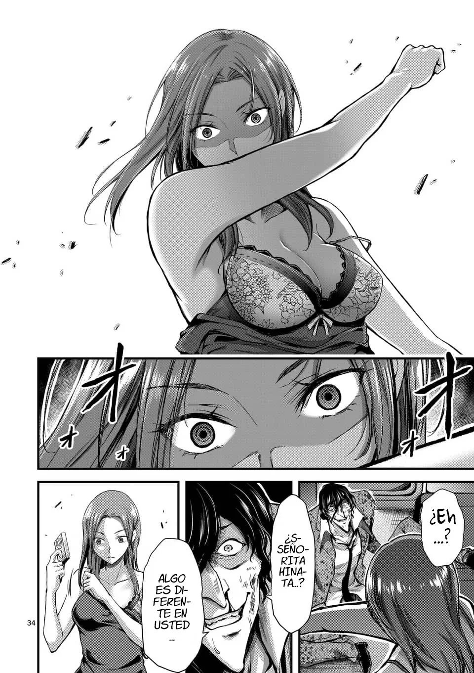 Dokuzakura capítulo 10, página 36