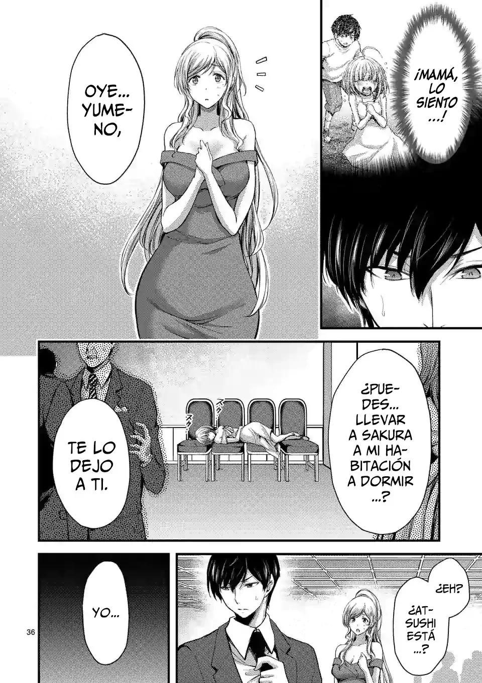 Dokuzakura capítulo 13, página 38