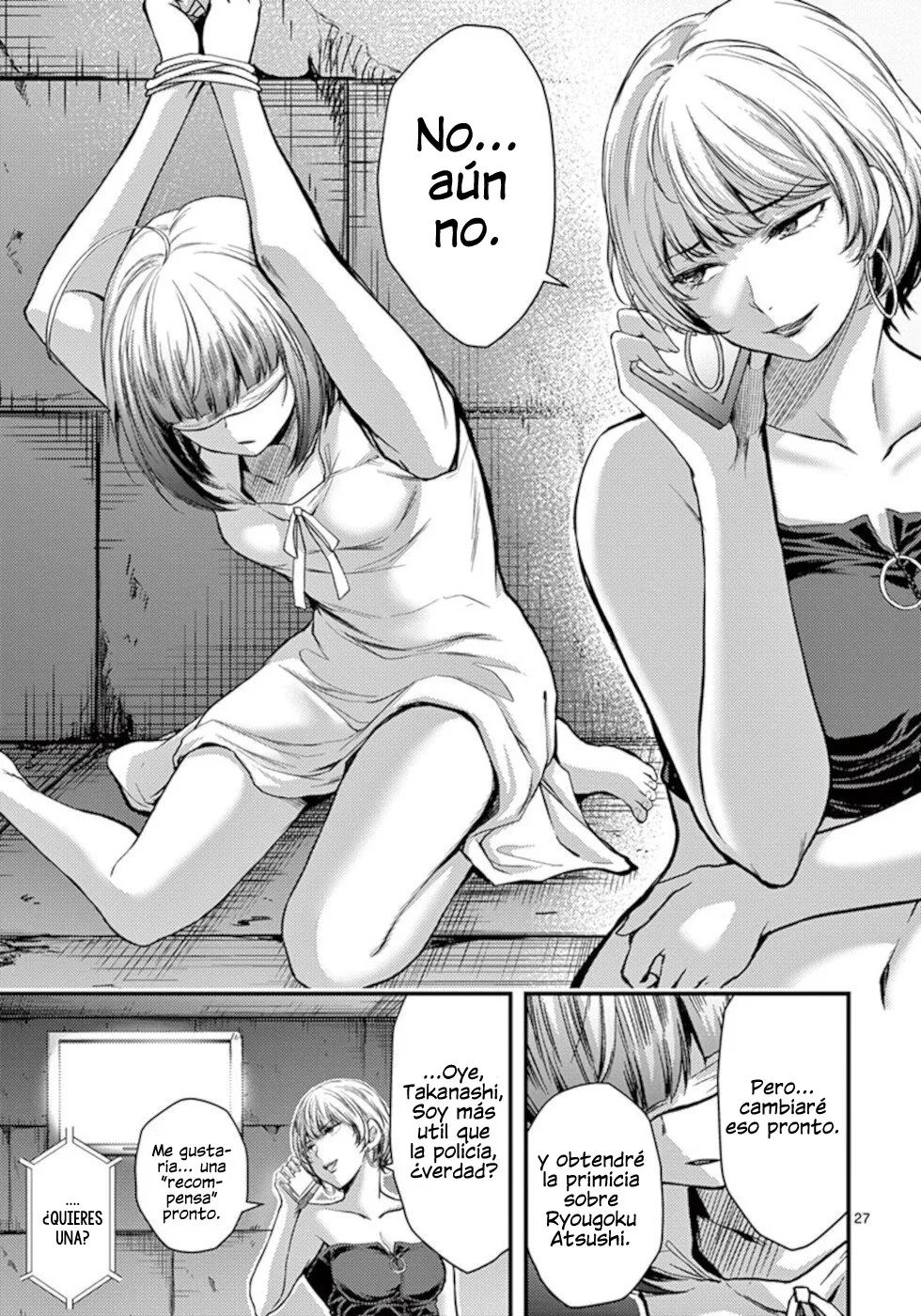 Dokuzakura capítulo 23, página 28