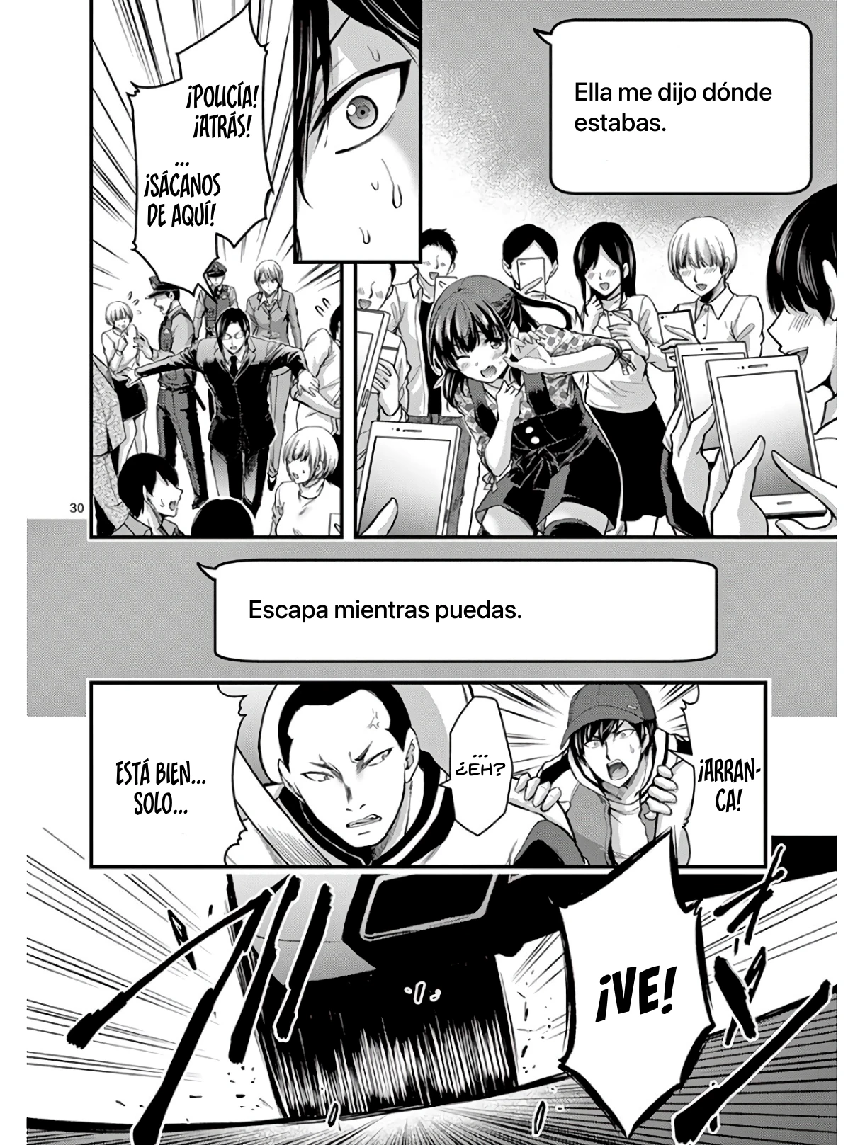 Dokuzakura capítulo 28, página 31