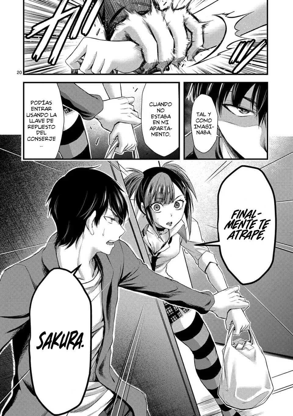 Dokuzakura capítulo 6, página 22