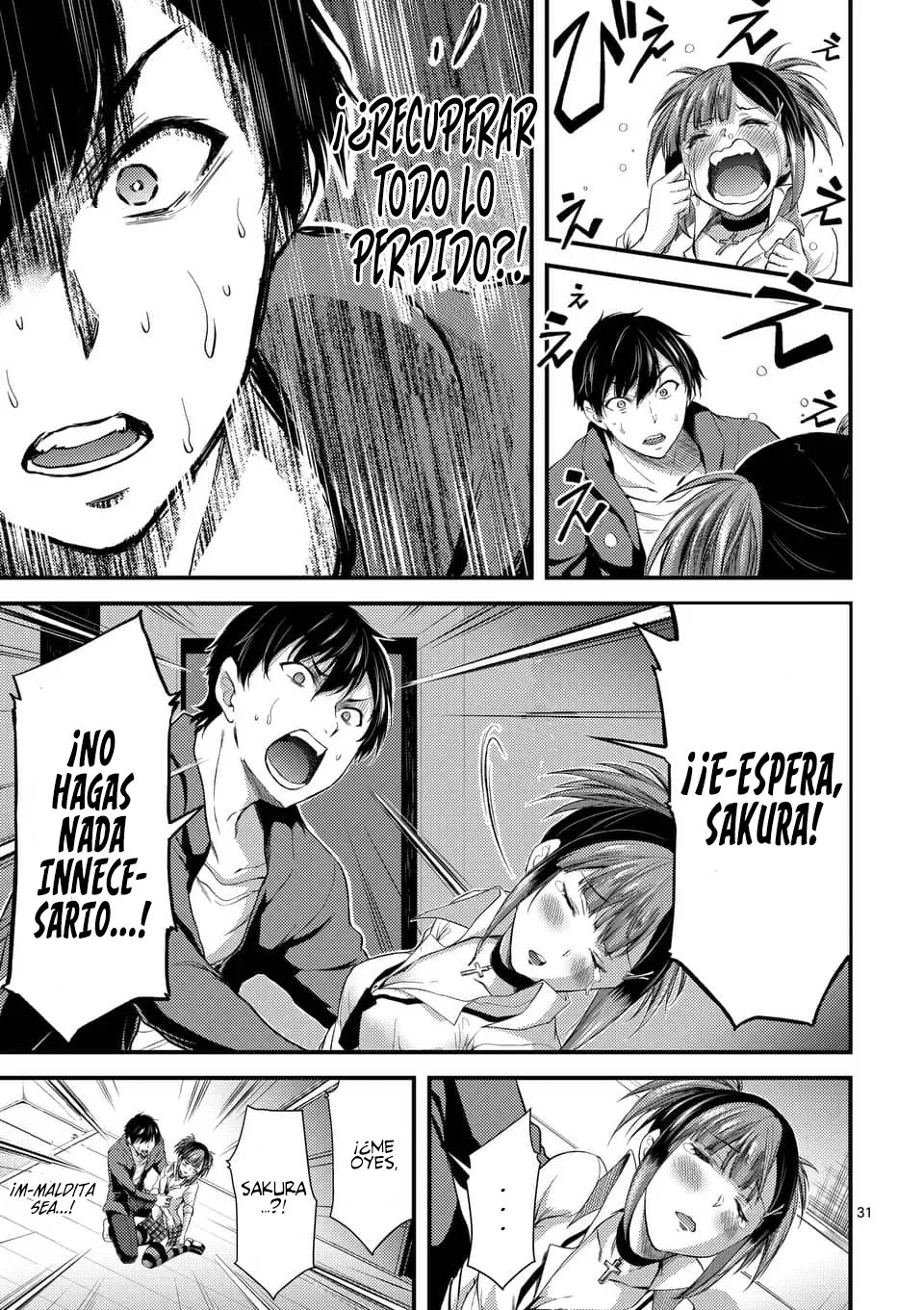 Dokuzakura capítulo 6, página 33