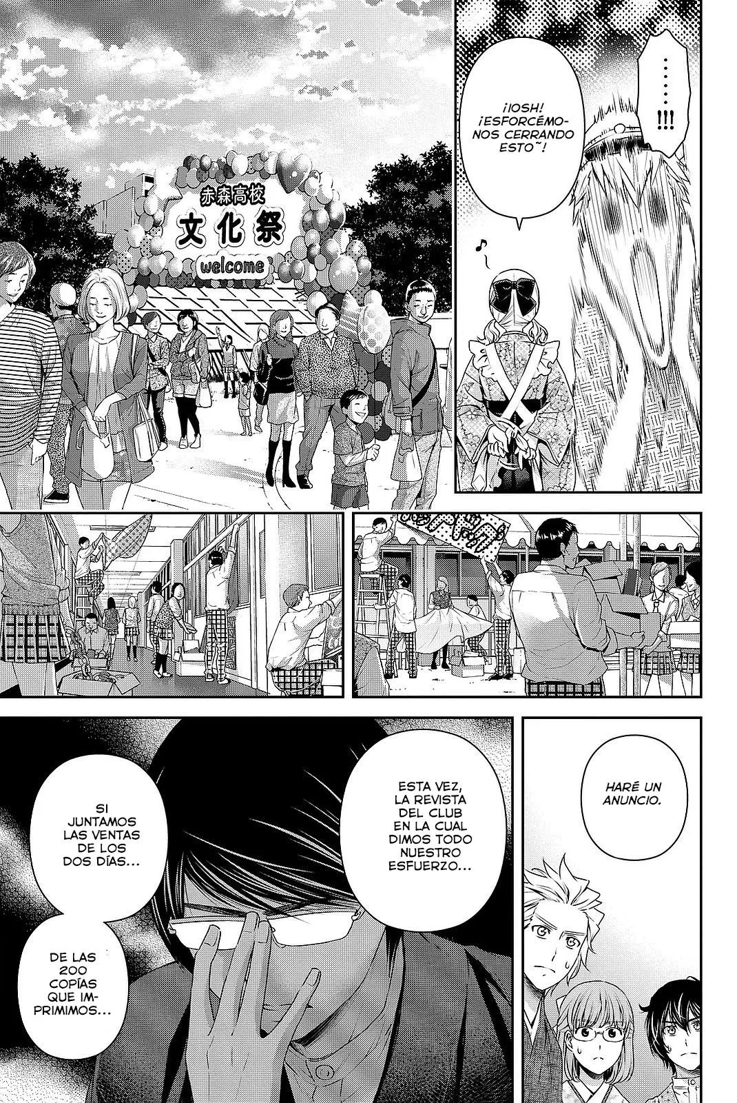 Domestic Na Kanojo capítulo 113, página 9