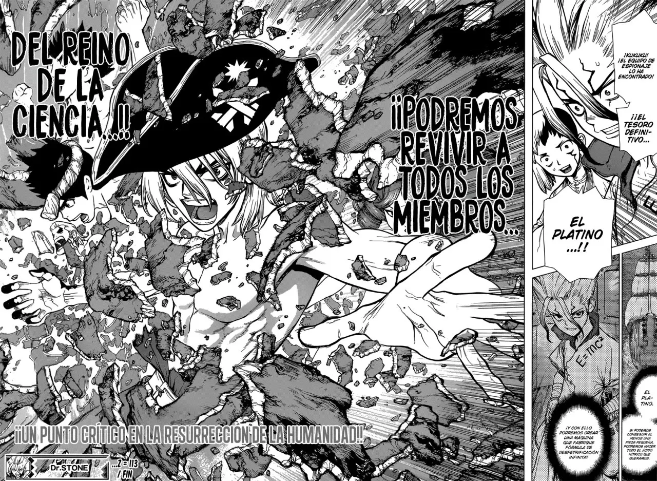 Dr. Stone capítulo 113, página 20