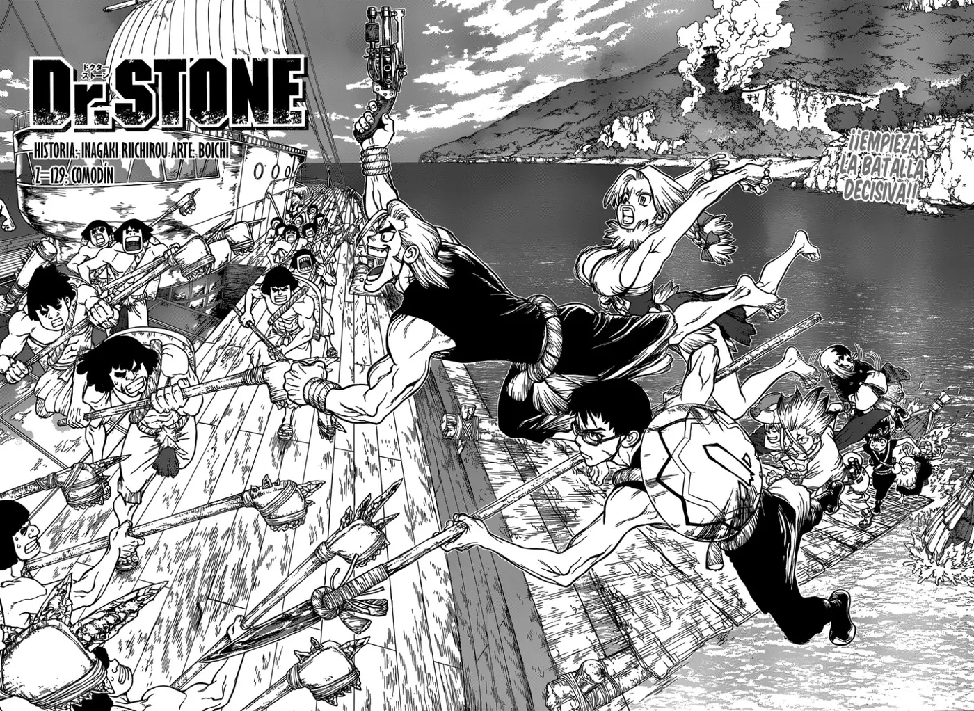 Dr. Stone capítulo 129, página 4