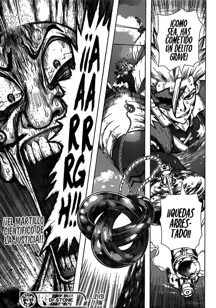 Dr. Stone capítulo 131, página 19