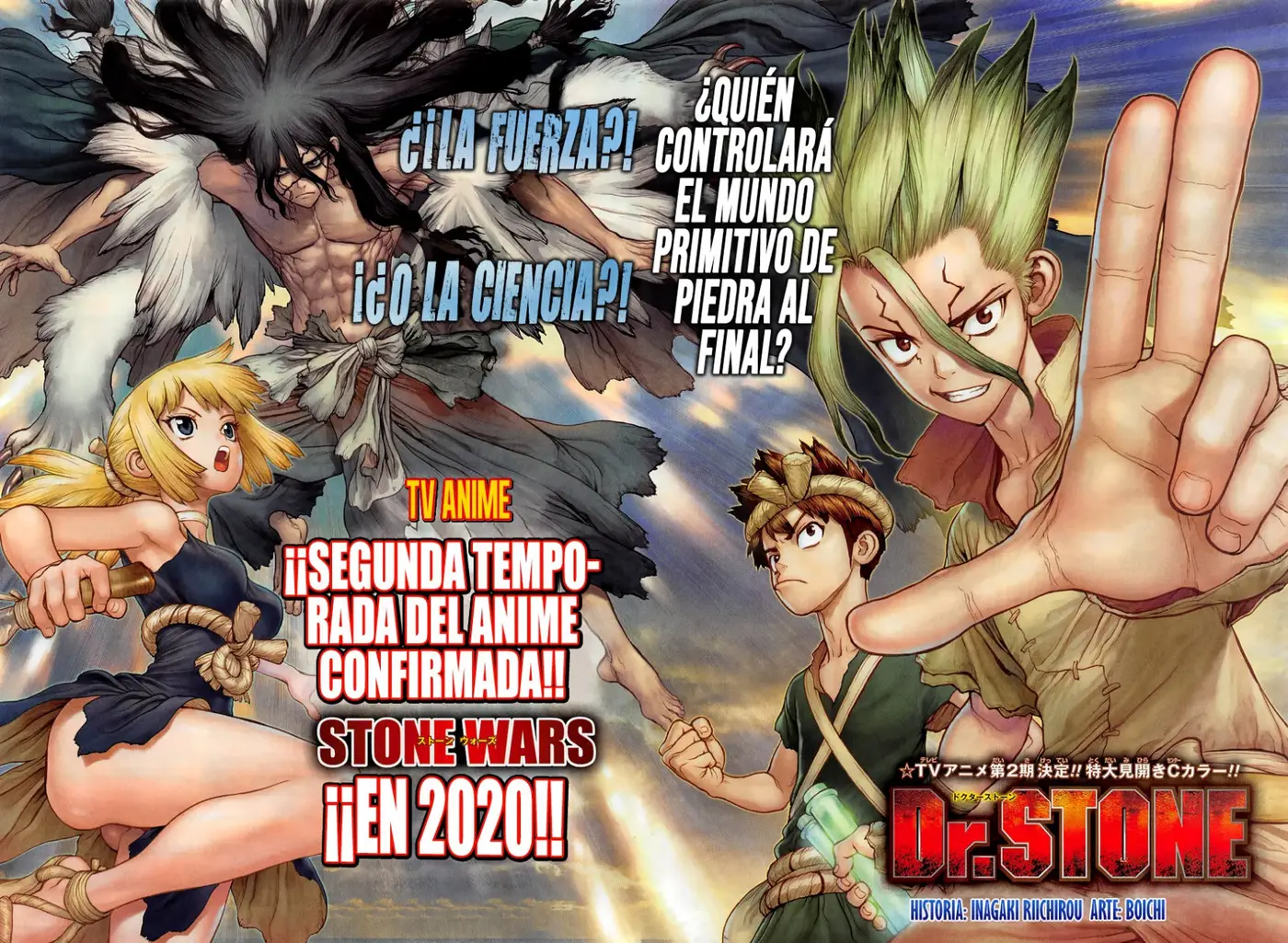 Dr. Stone capítulo 133, página 3