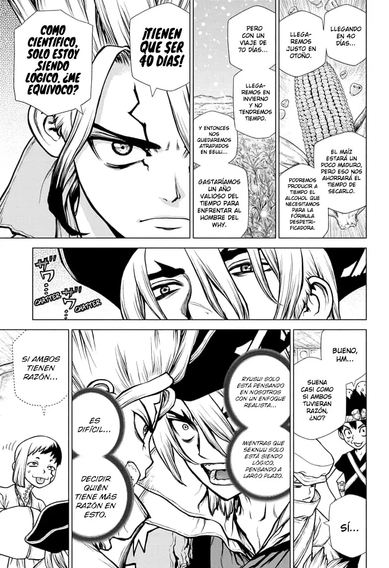Dr. Stone capítulo 143, página 13