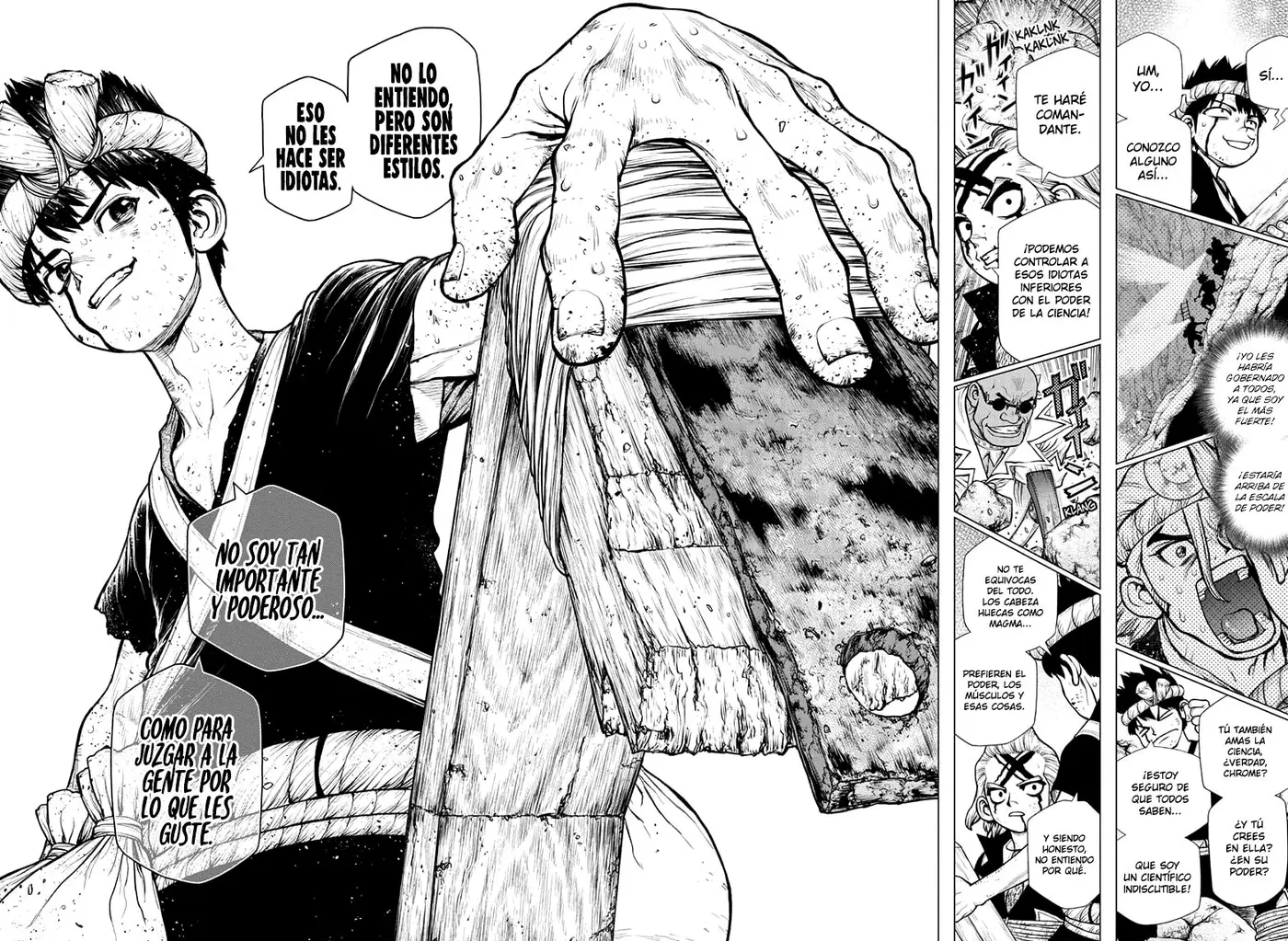 Dr. Stone capítulo 167, página 16