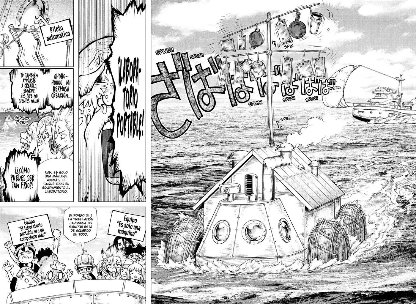 Dr. Stone capítulo 174, página 10