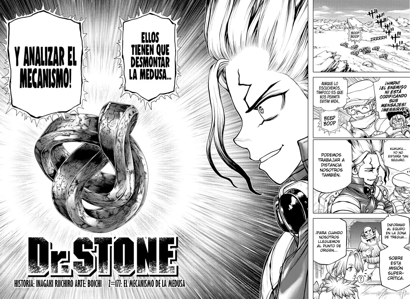 Dr. Stone capítulo 177, página 4