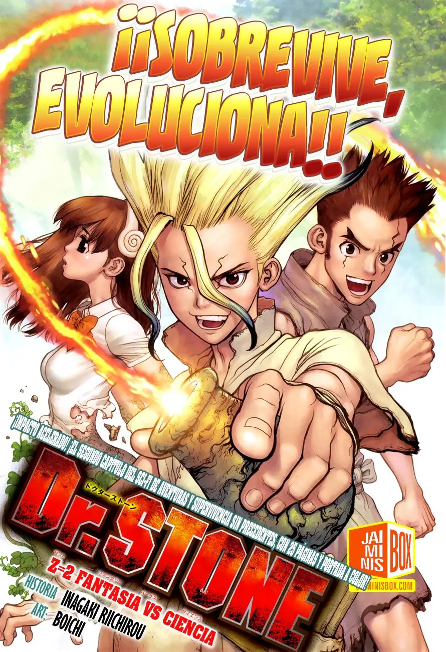 Dr. Stone capítulo 2, página 1