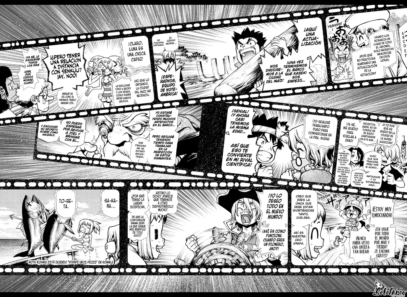 Dr. Stone capítulo 201, página 9