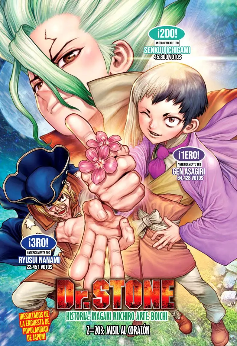 Dr. Stone capítulo 203, página 4