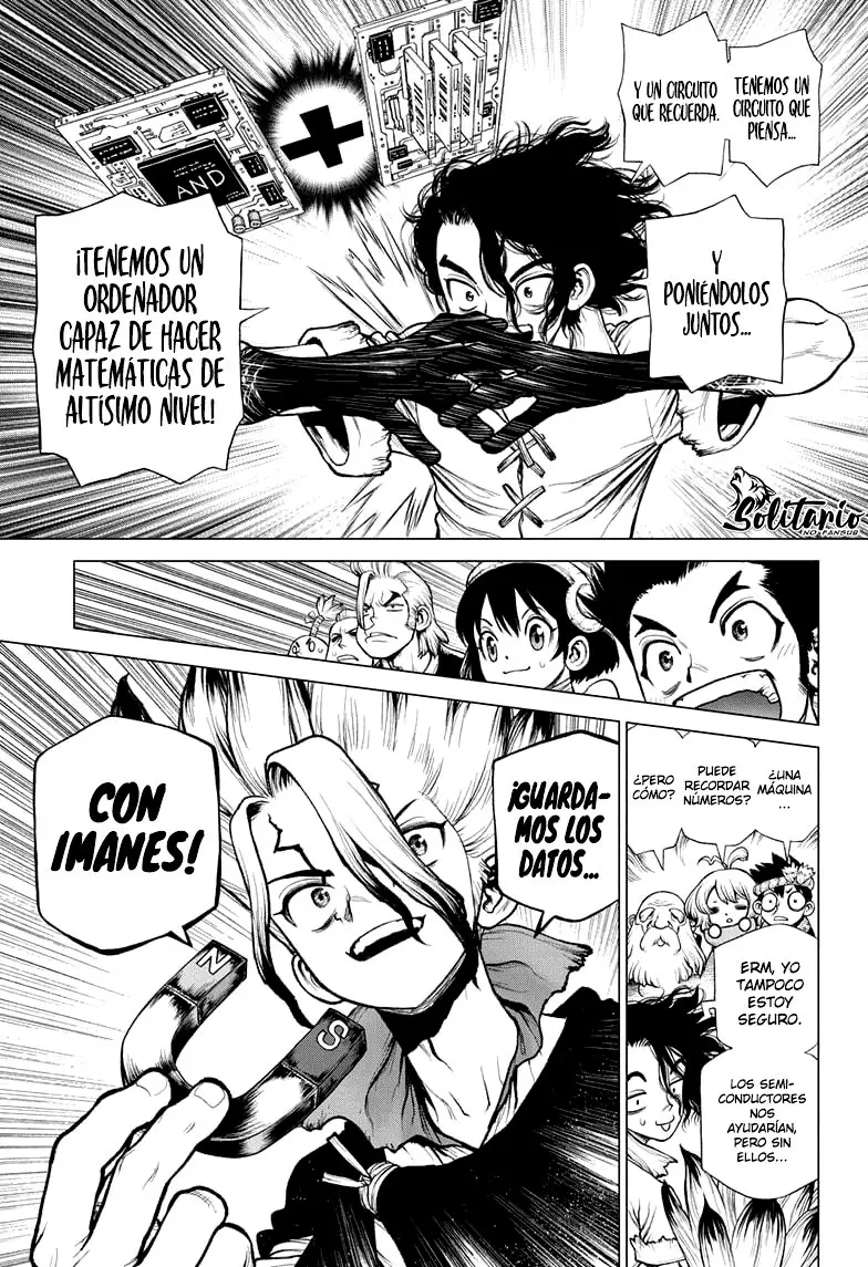 Dr. Stone capítulo 208, página 8