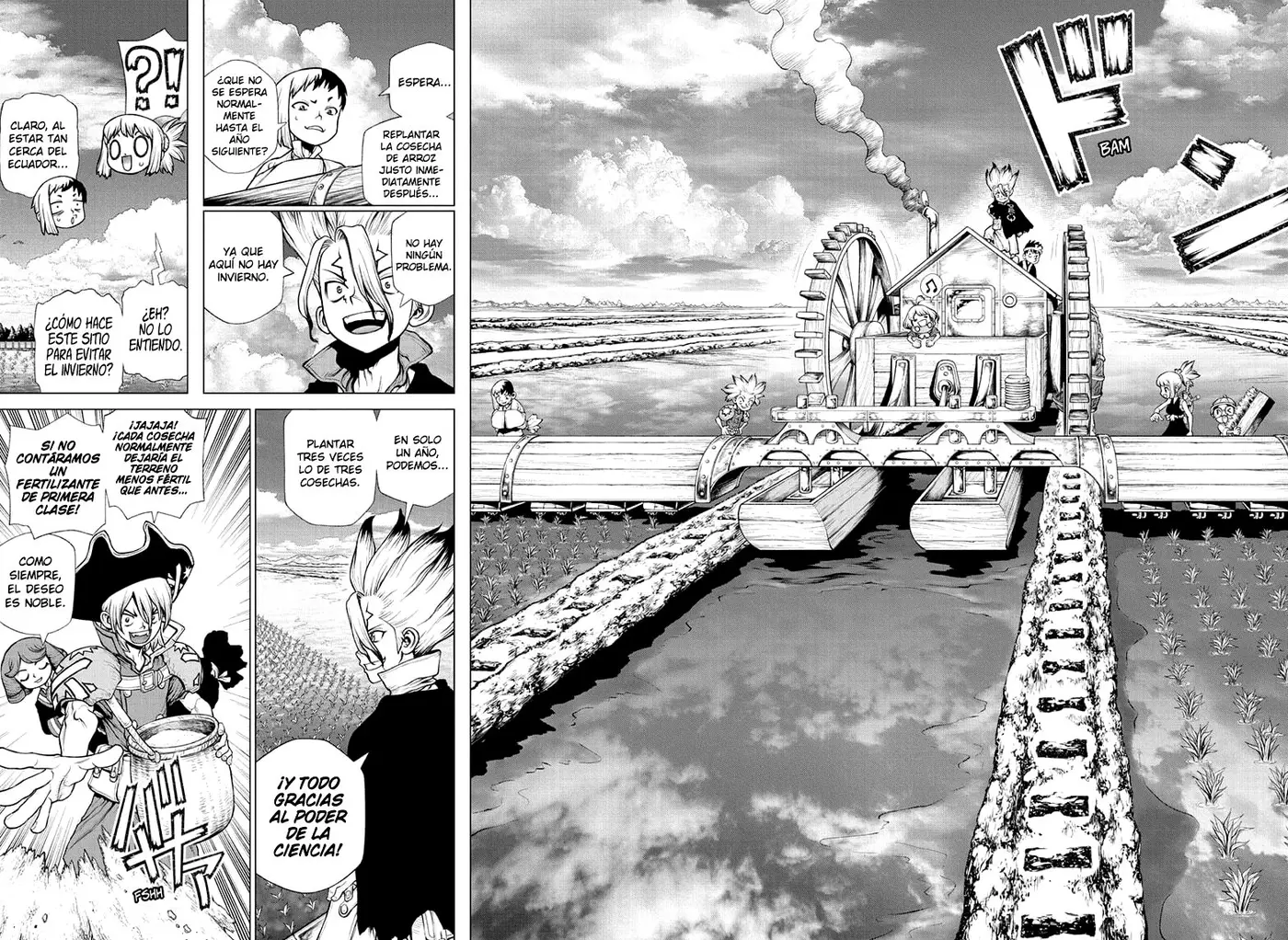 Dr. Stone capítulo 211, página 14