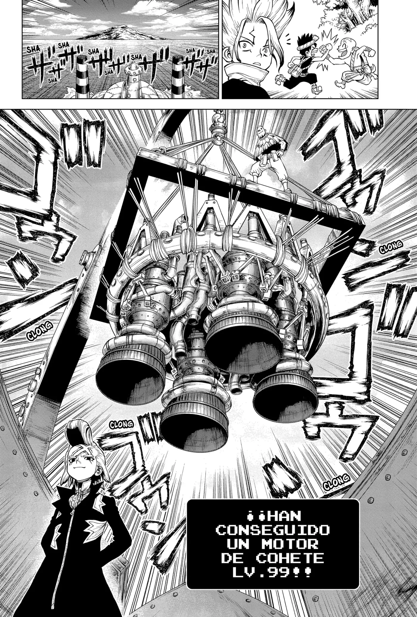 Dr. Stone capítulo 215, página 8