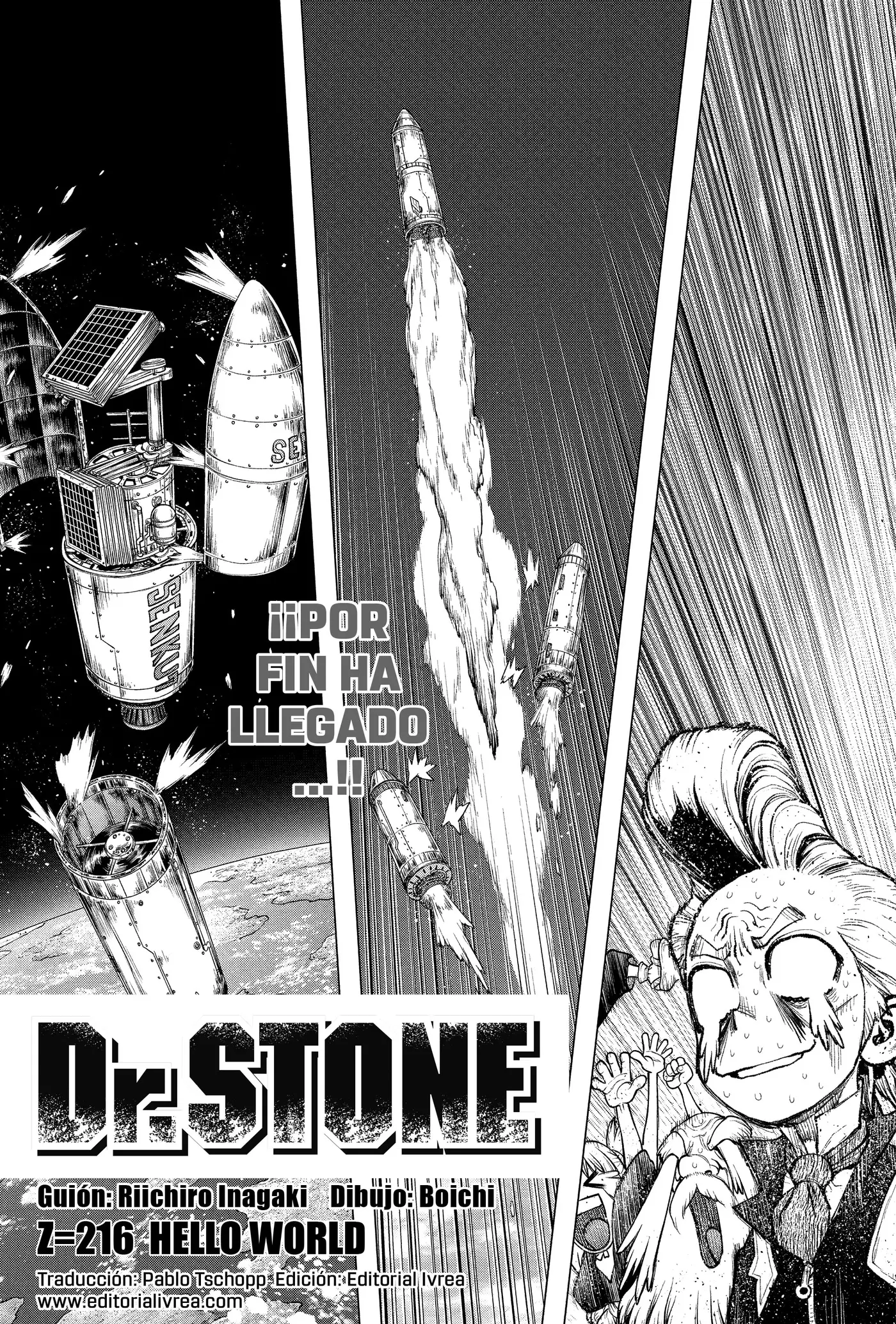 Dr. Stone capítulo 216, página 5