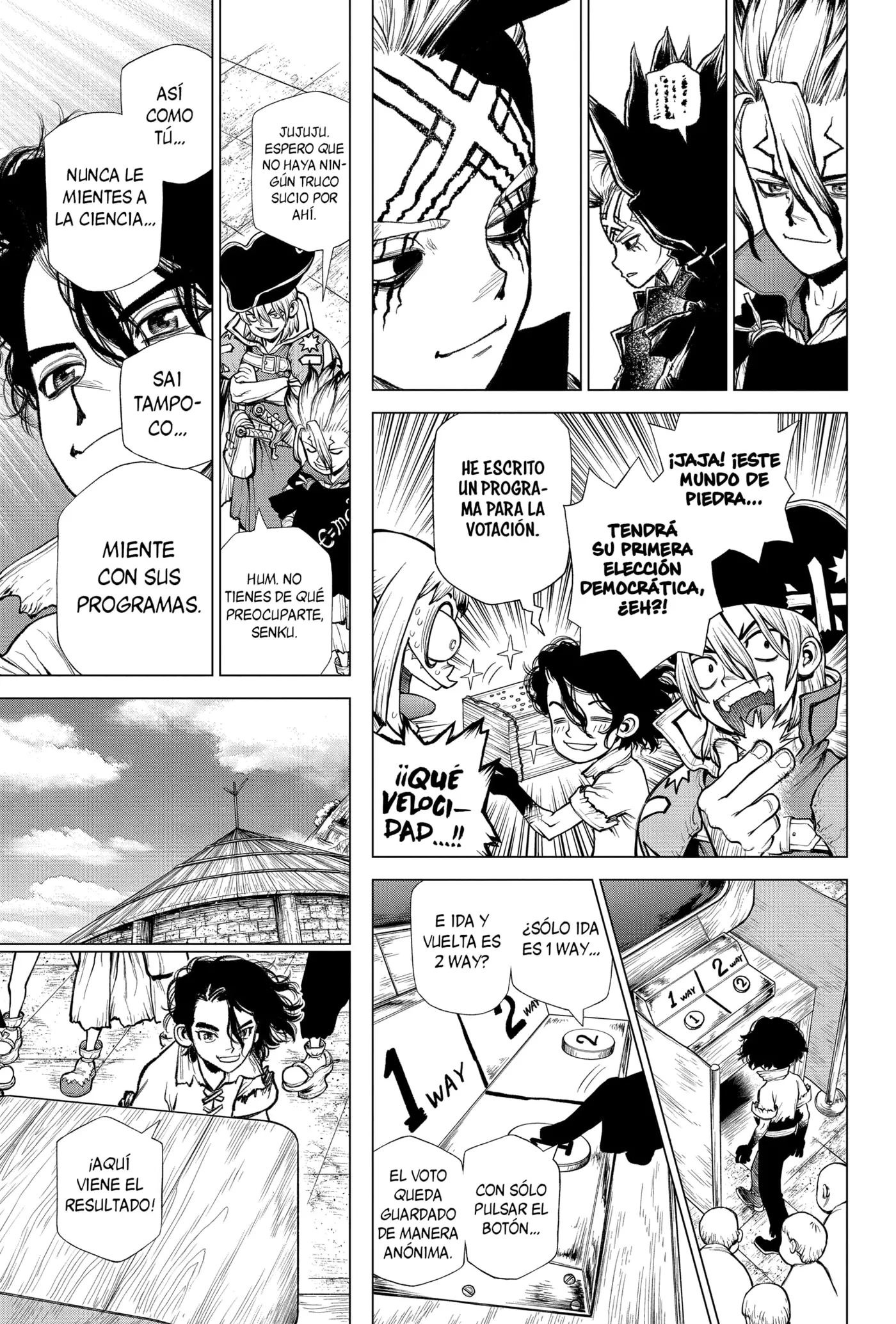 Dr. Stone capítulo 217, página 13