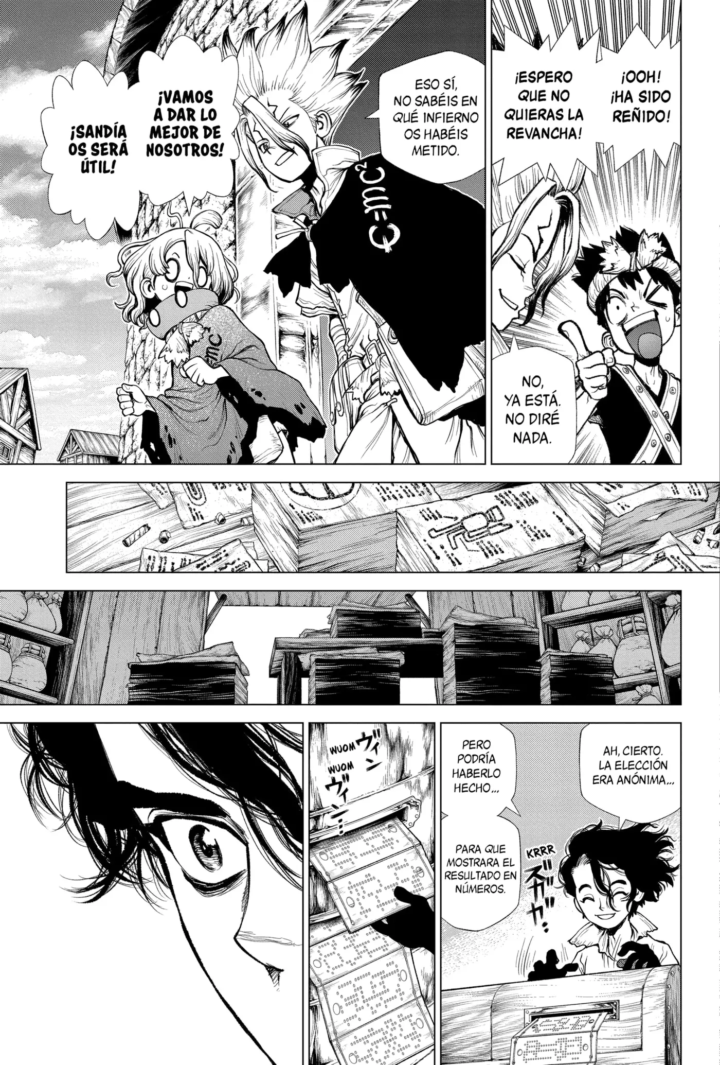 Dr. Stone capítulo 217, página 15
