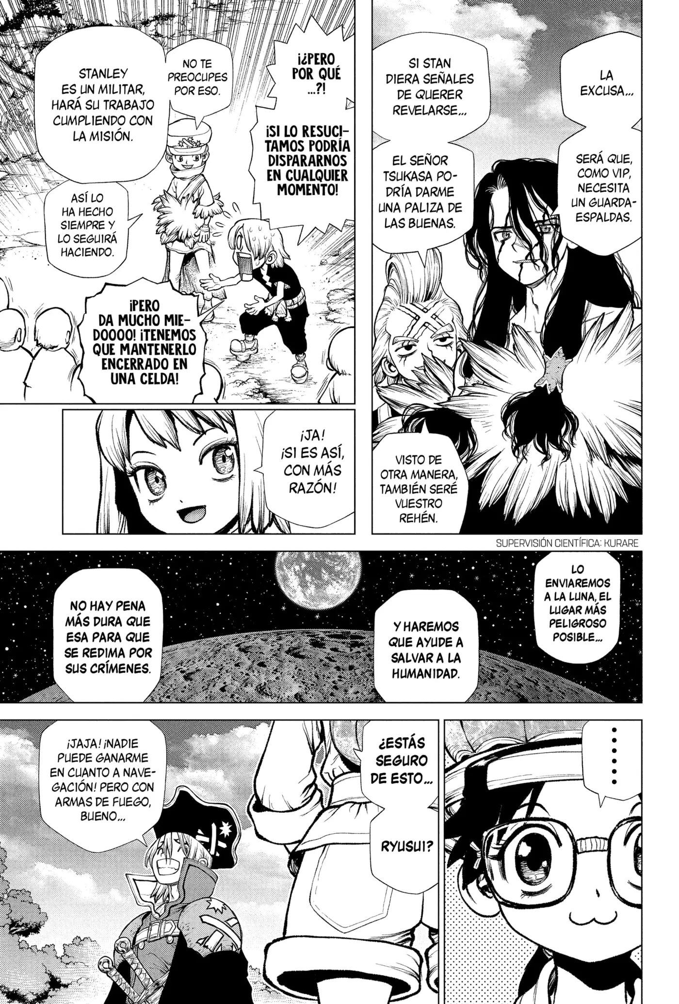 Dr. Stone capítulo 221, página 9