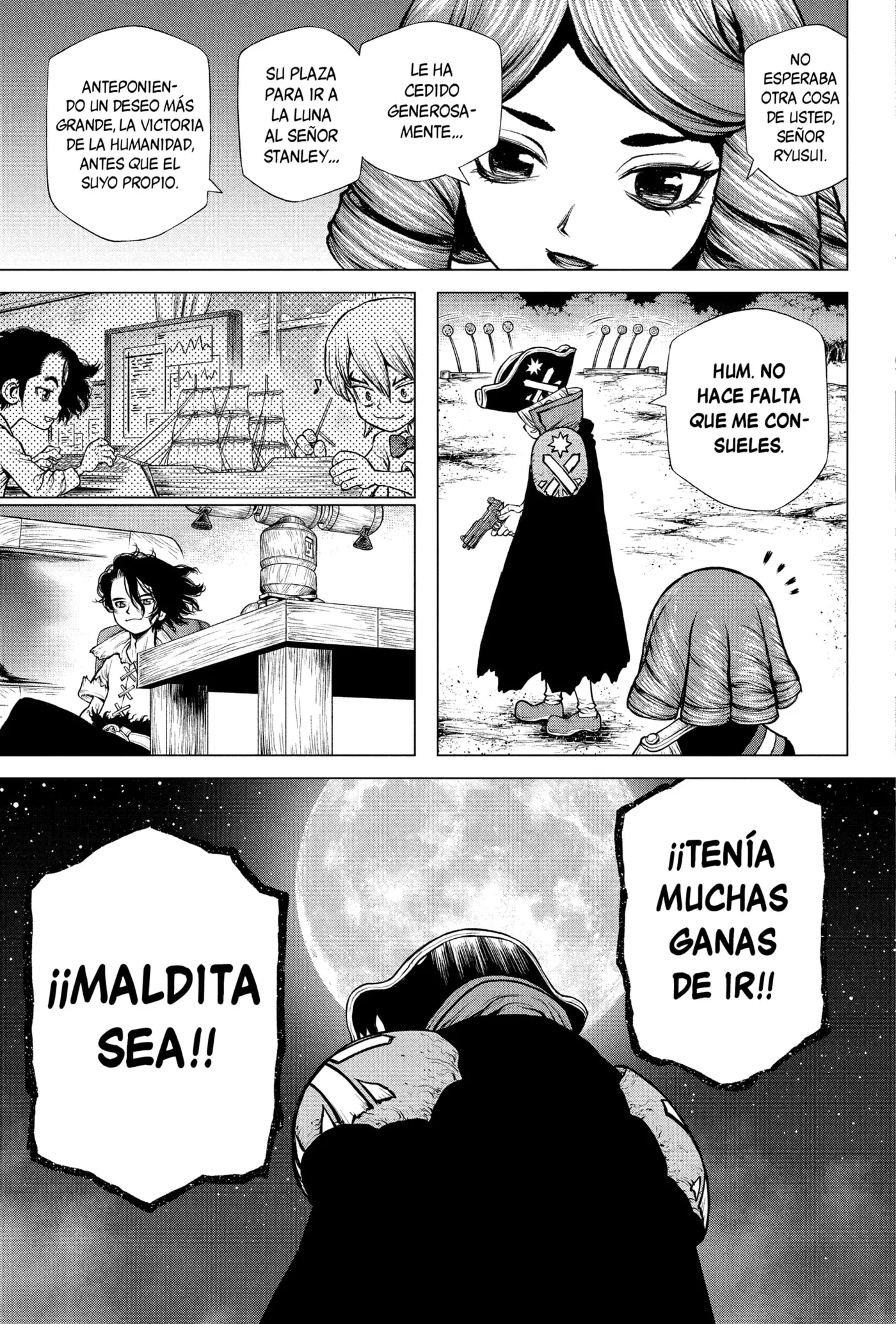 Dr. Stone capítulo 221, página 15