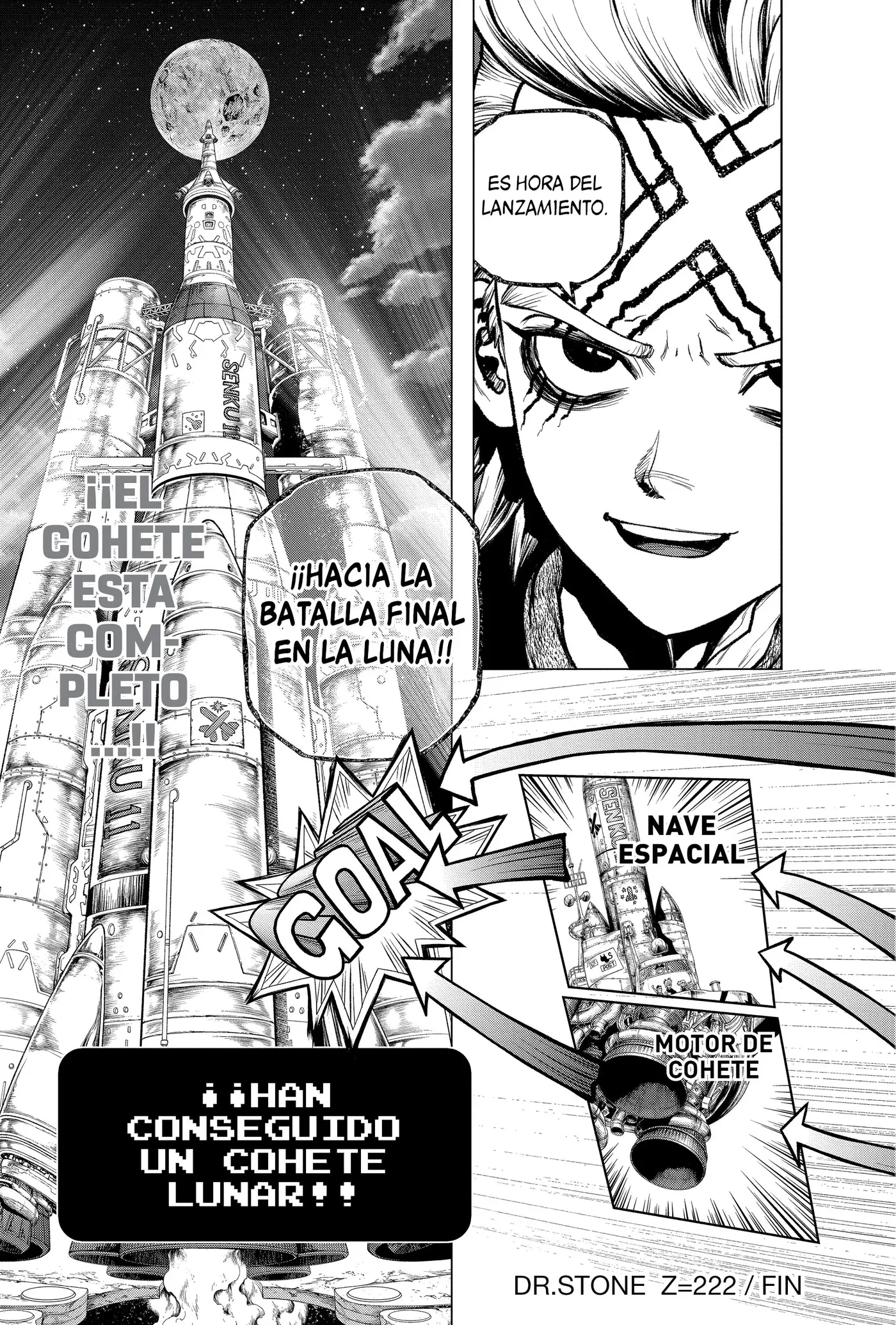Dr. Stone capítulo 222, página 19