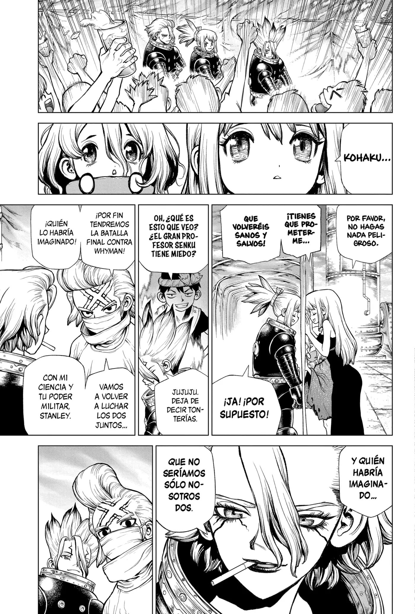 Dr. Stone capítulo 223, página 5