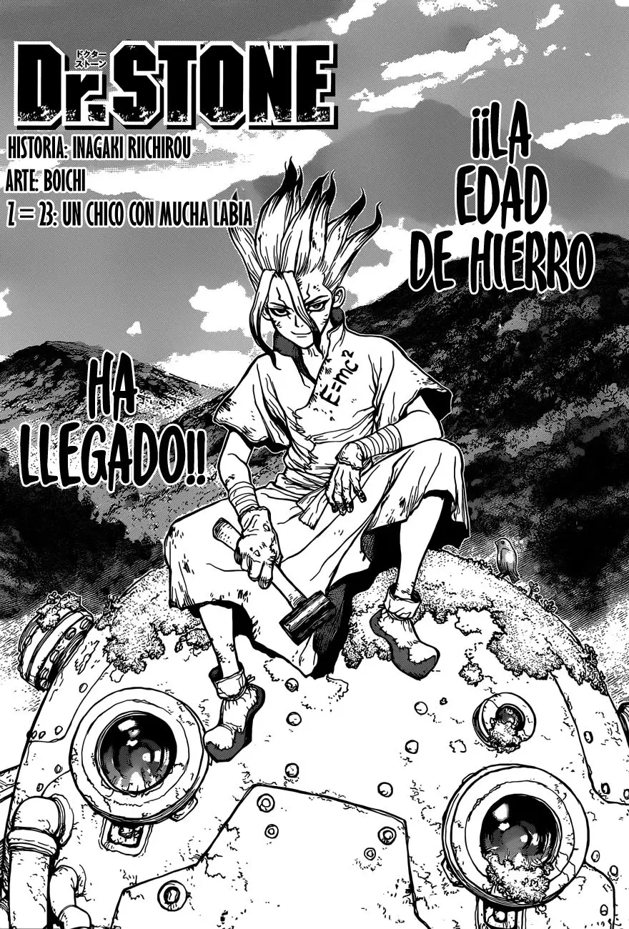 Dr. Stone capítulo 23, página 1
