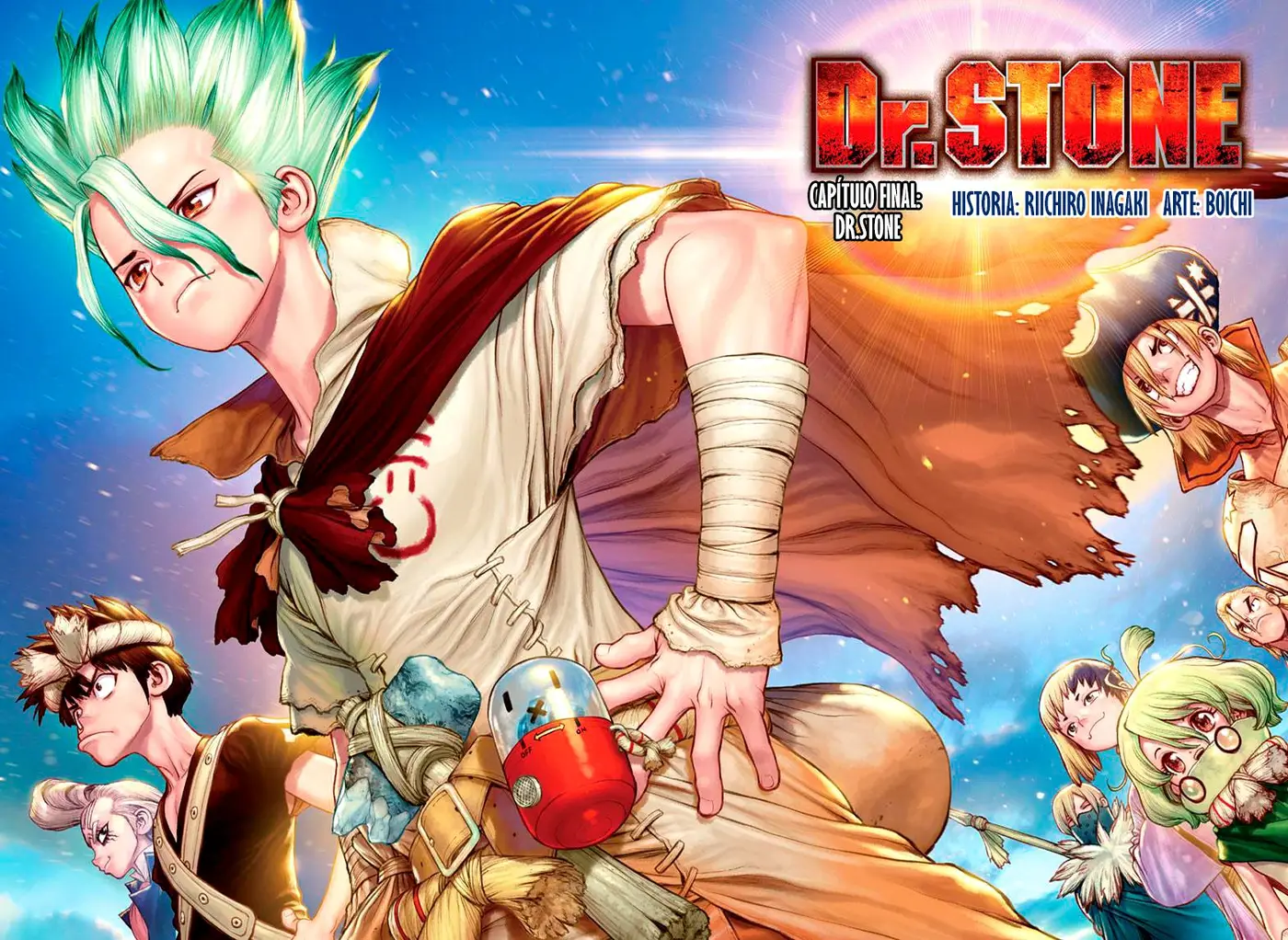Dr. Stone capítulo 232.1, página 8