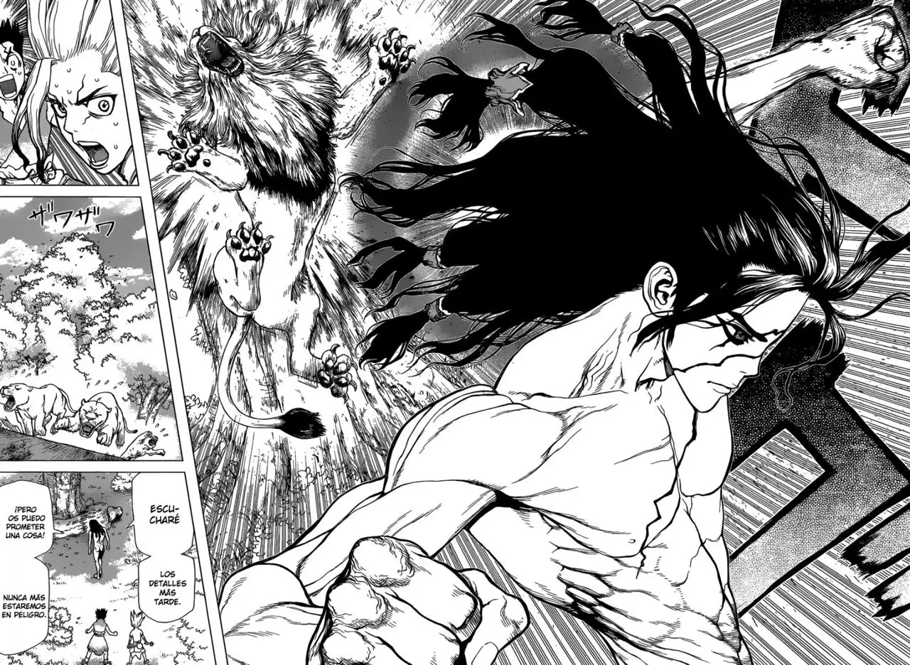Dr. Stone capítulo 3, página 18