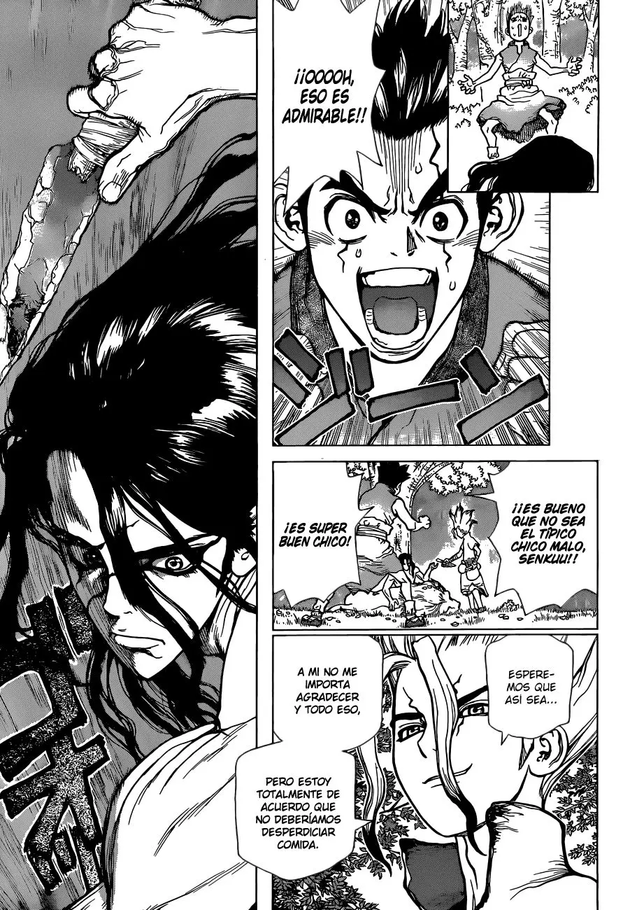 Dr. Stone capítulo 4, página 3