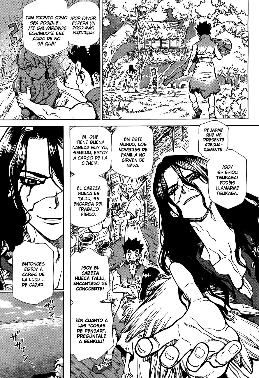 Dr. Stone capítulo 4, página 5