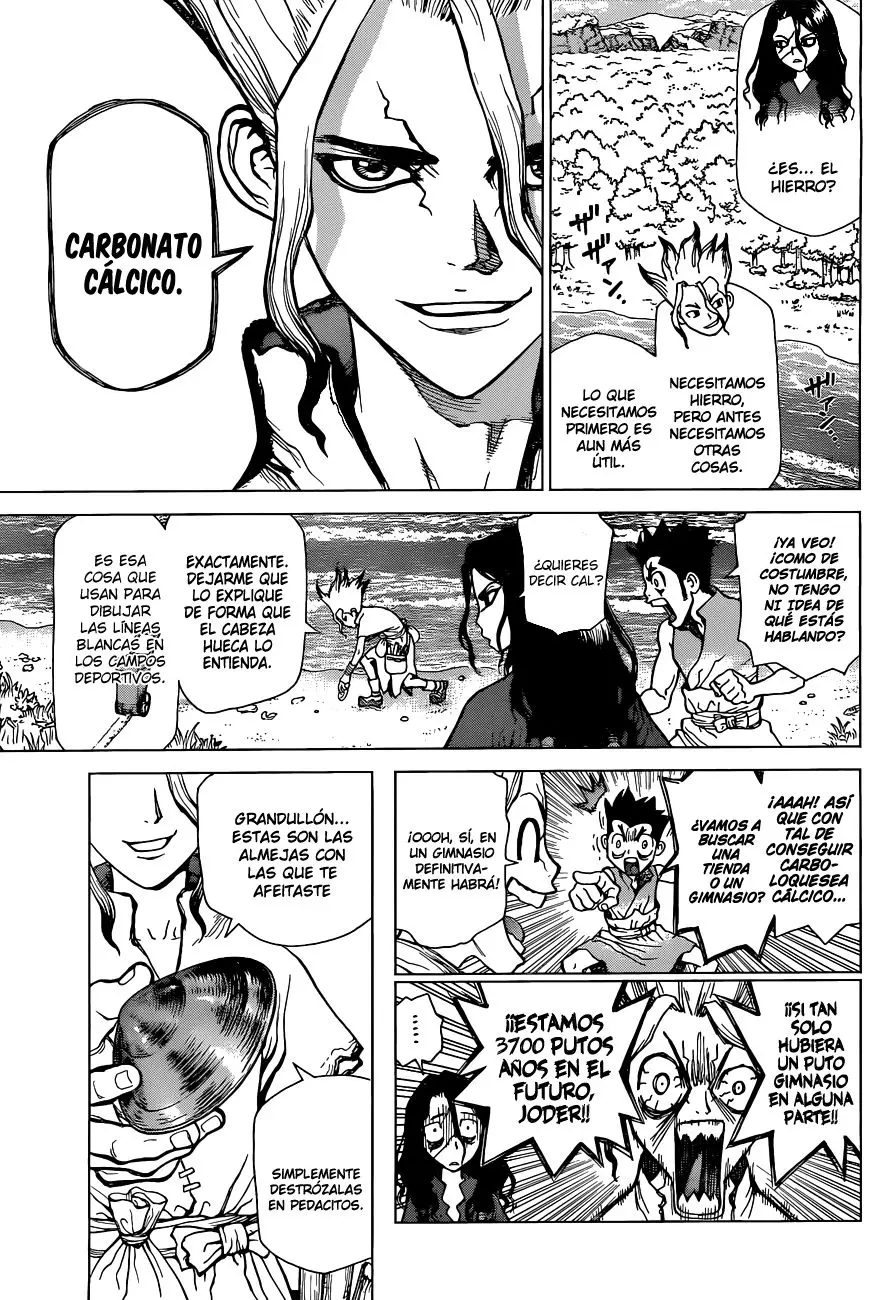 Dr. Stone capítulo 4, página 8
