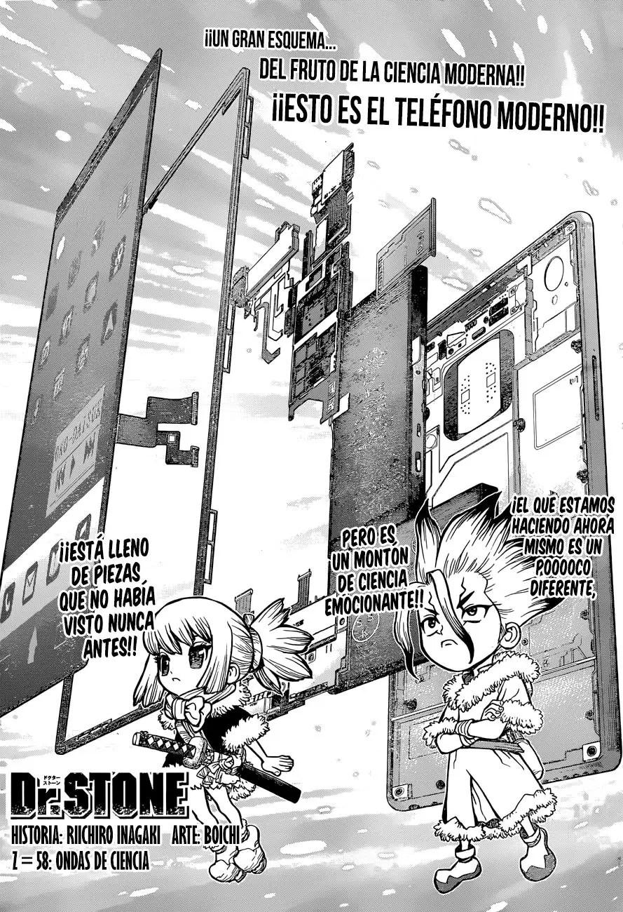 Dr. Stone capítulo 58, página 1