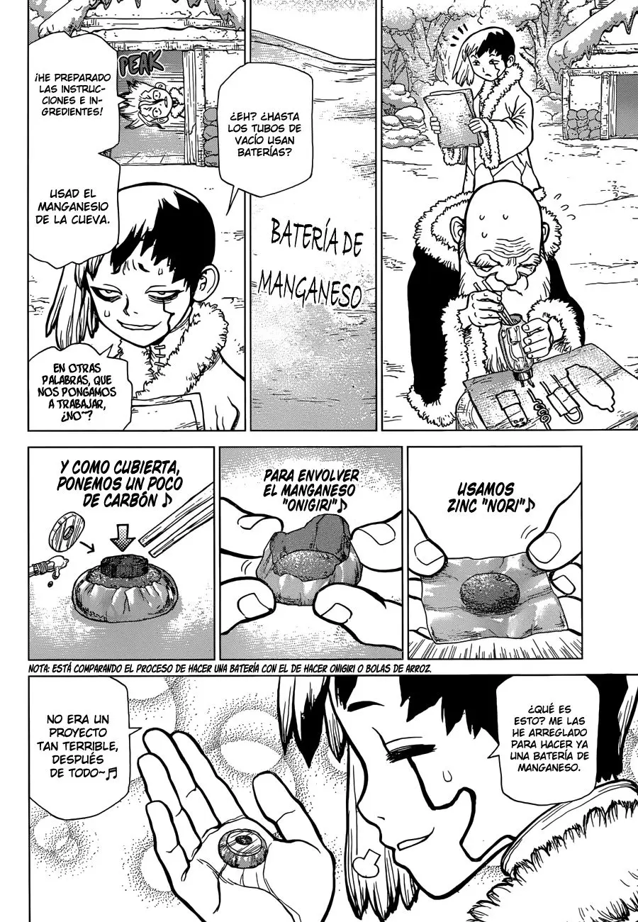 Dr. Stone capítulo 58, página 16