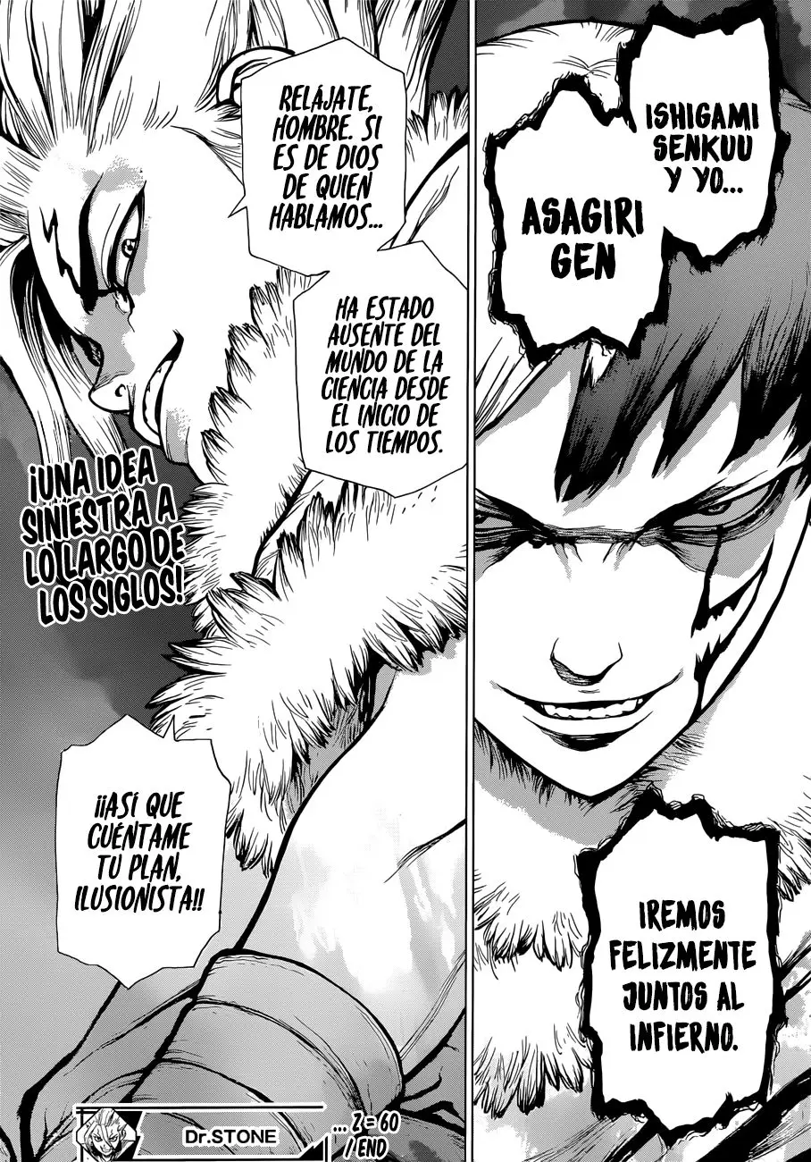 Dr. Stone capítulo 60, página 18