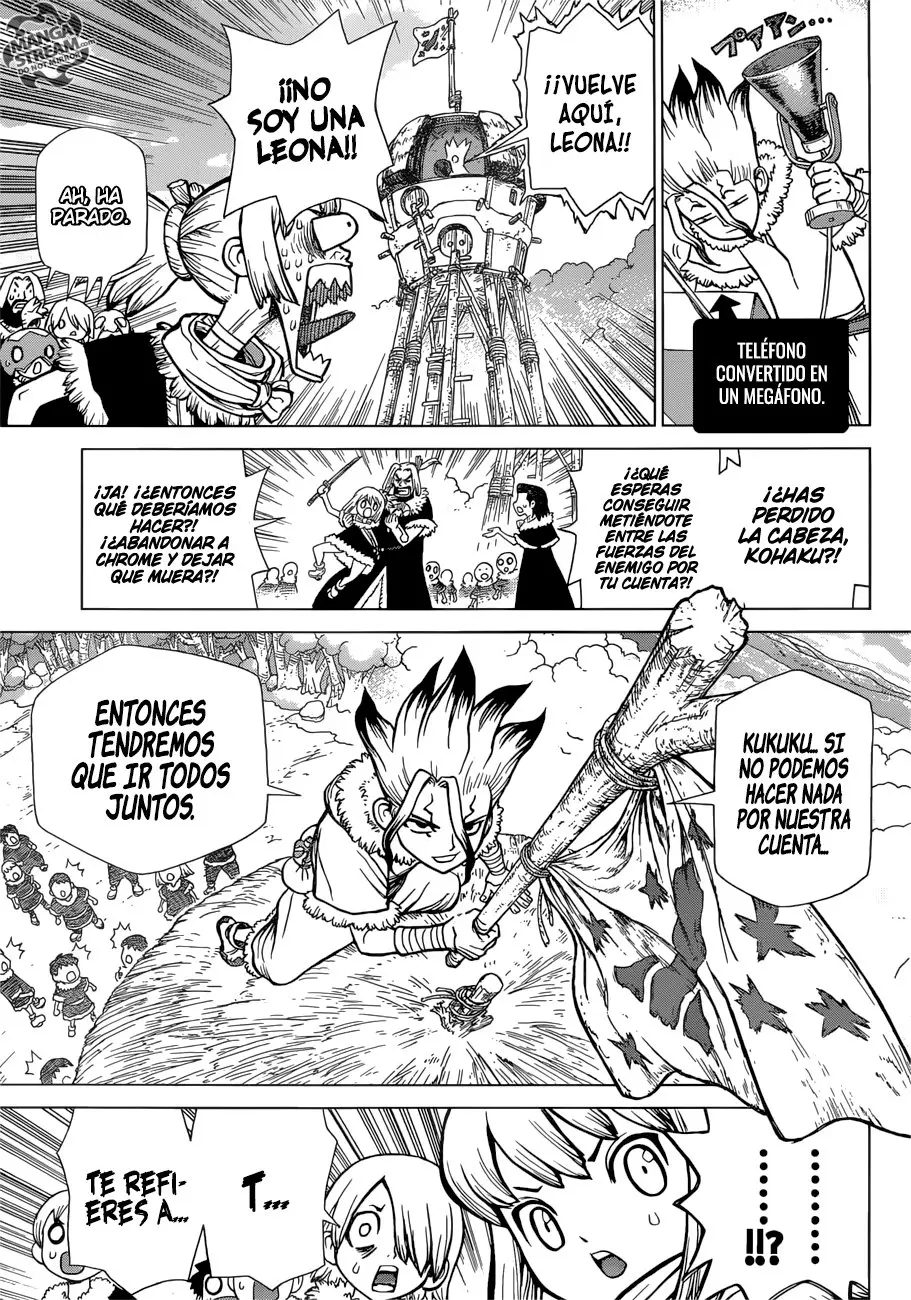 Dr. Stone capítulo 67, página 14